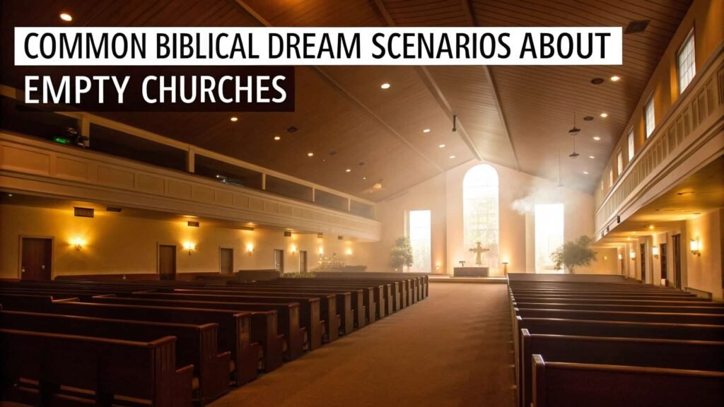 Common Biblical Dream Scenarios About Empty Churches