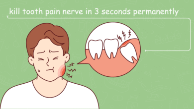 kill tooth pain nerve in 3 seconds permanently